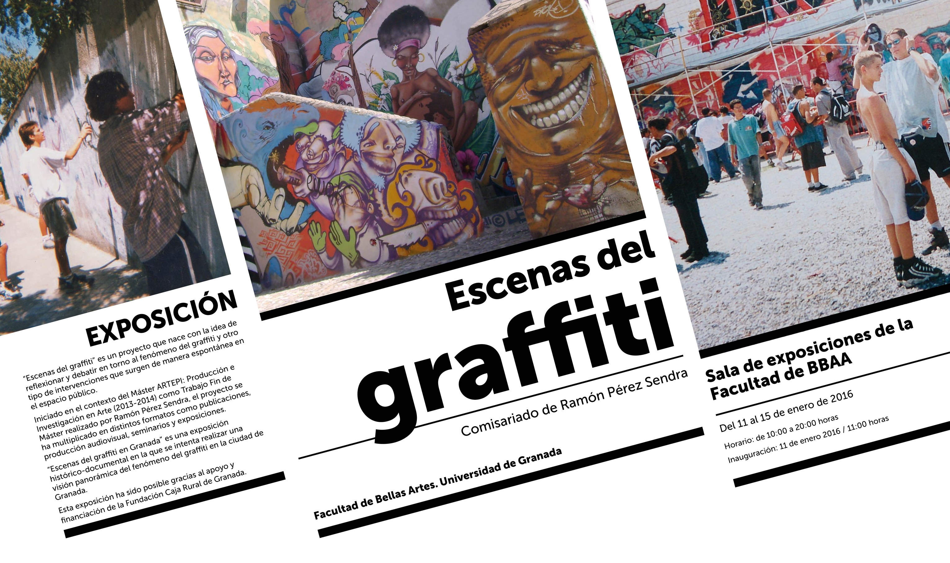 Imagen de portada de Escenas del Graffiti (Comisario Ramón Pérez Sendra)