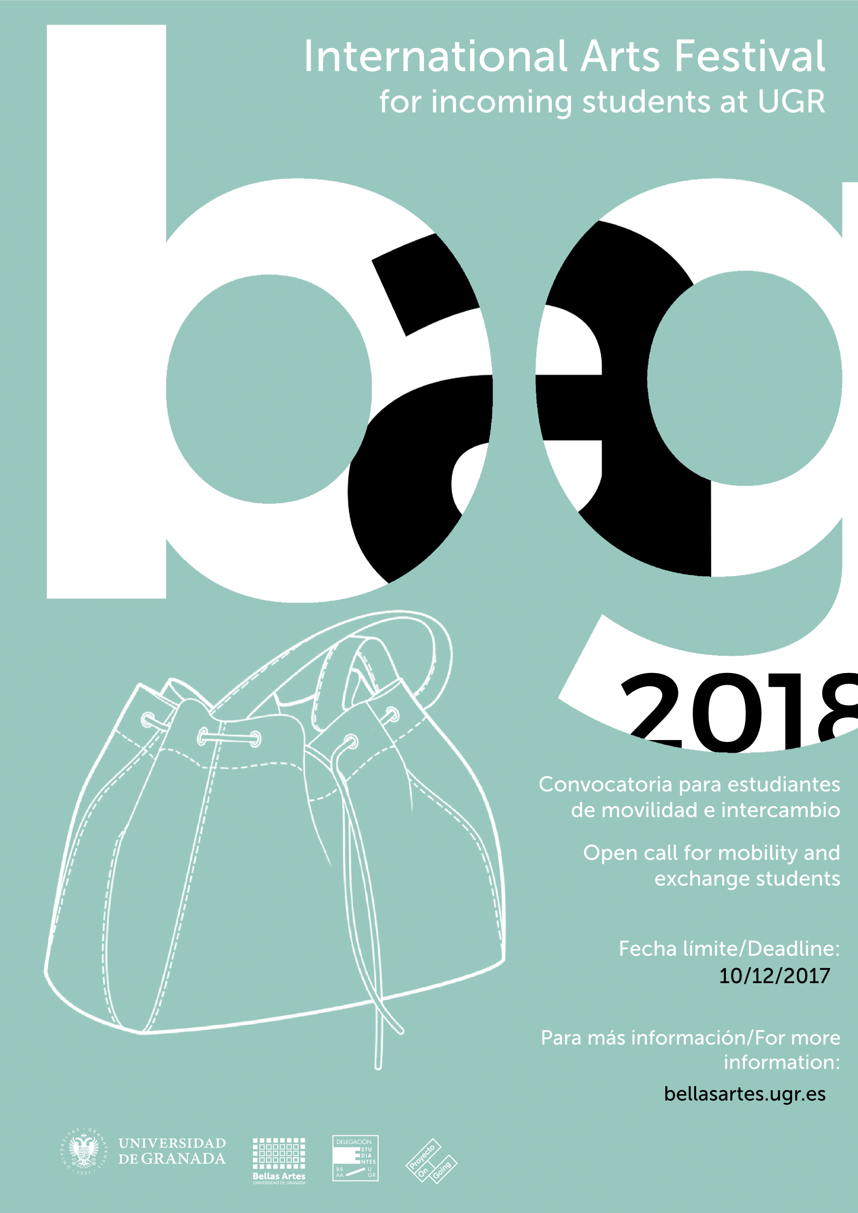 Imagen de portada de Convocatoria BAG 2018  International arts festival for incoming students at UGR