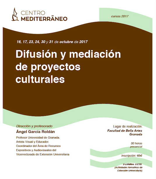 Imagen de portada de DIFUSIÓN Y MEDIACIÓN DE PROYECTOS CULTURALES