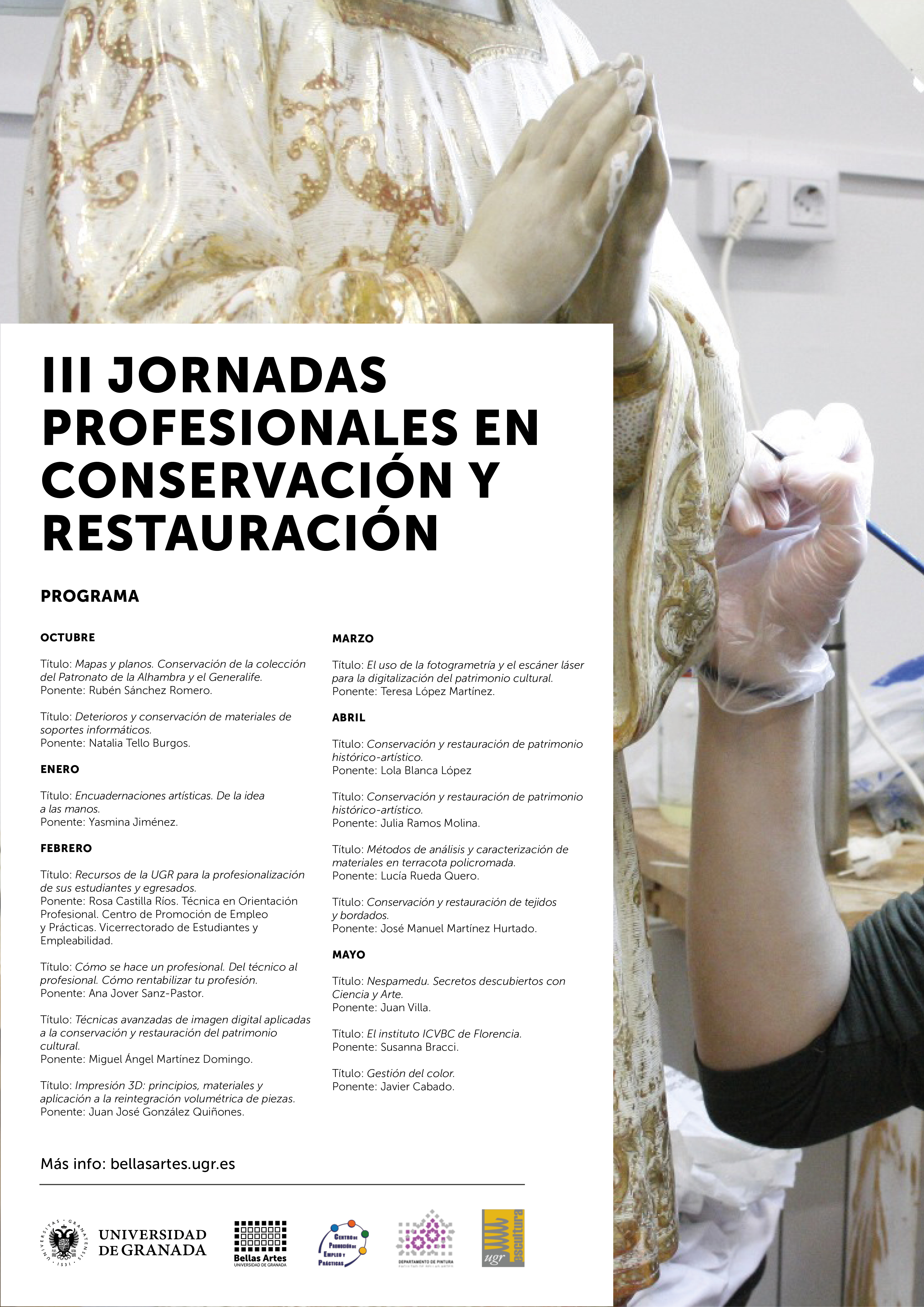 Imagen de portada de III Jornadas profesionales en Conservación y Restauración