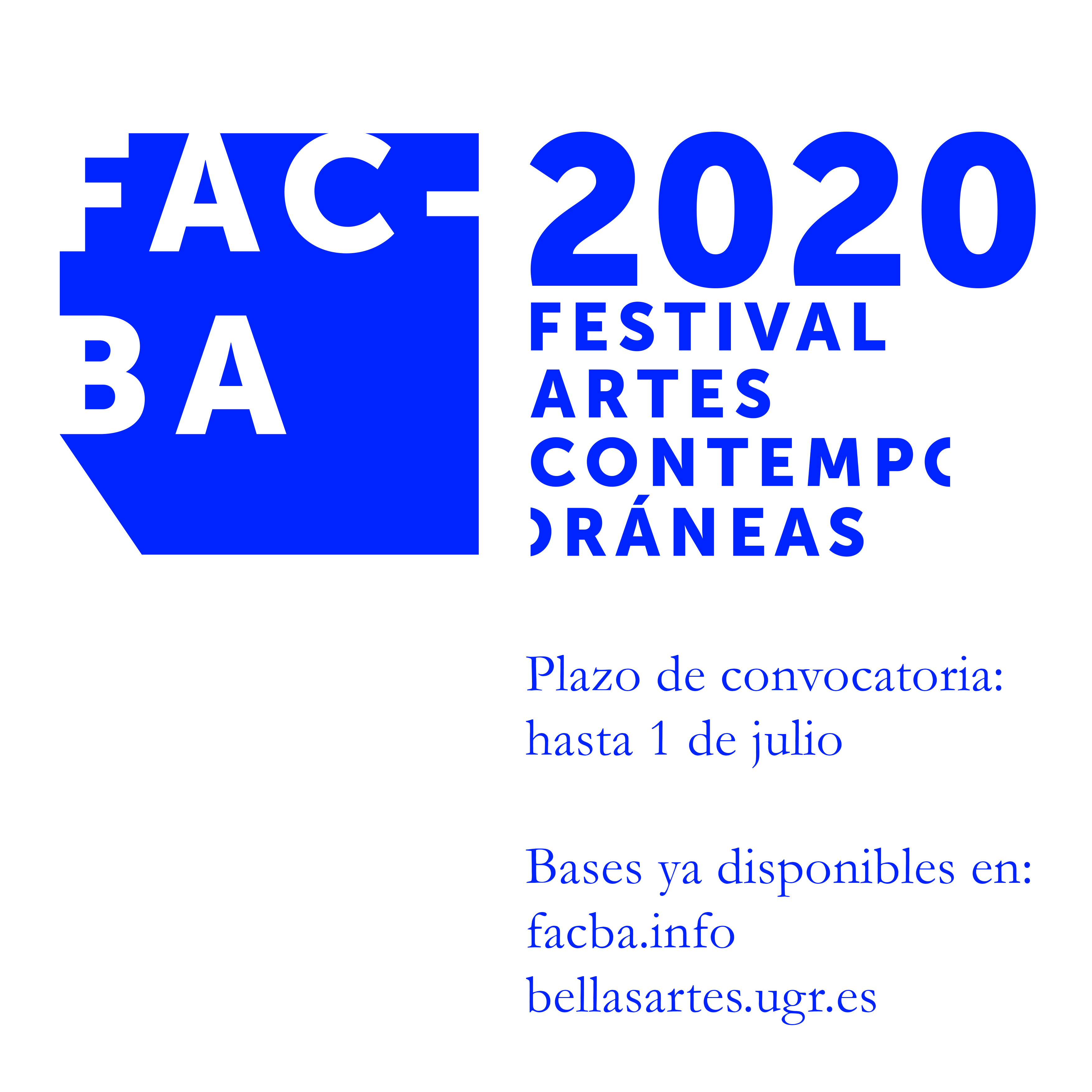 Imagen de portada de CONVOCATORIA FACBA 2020
