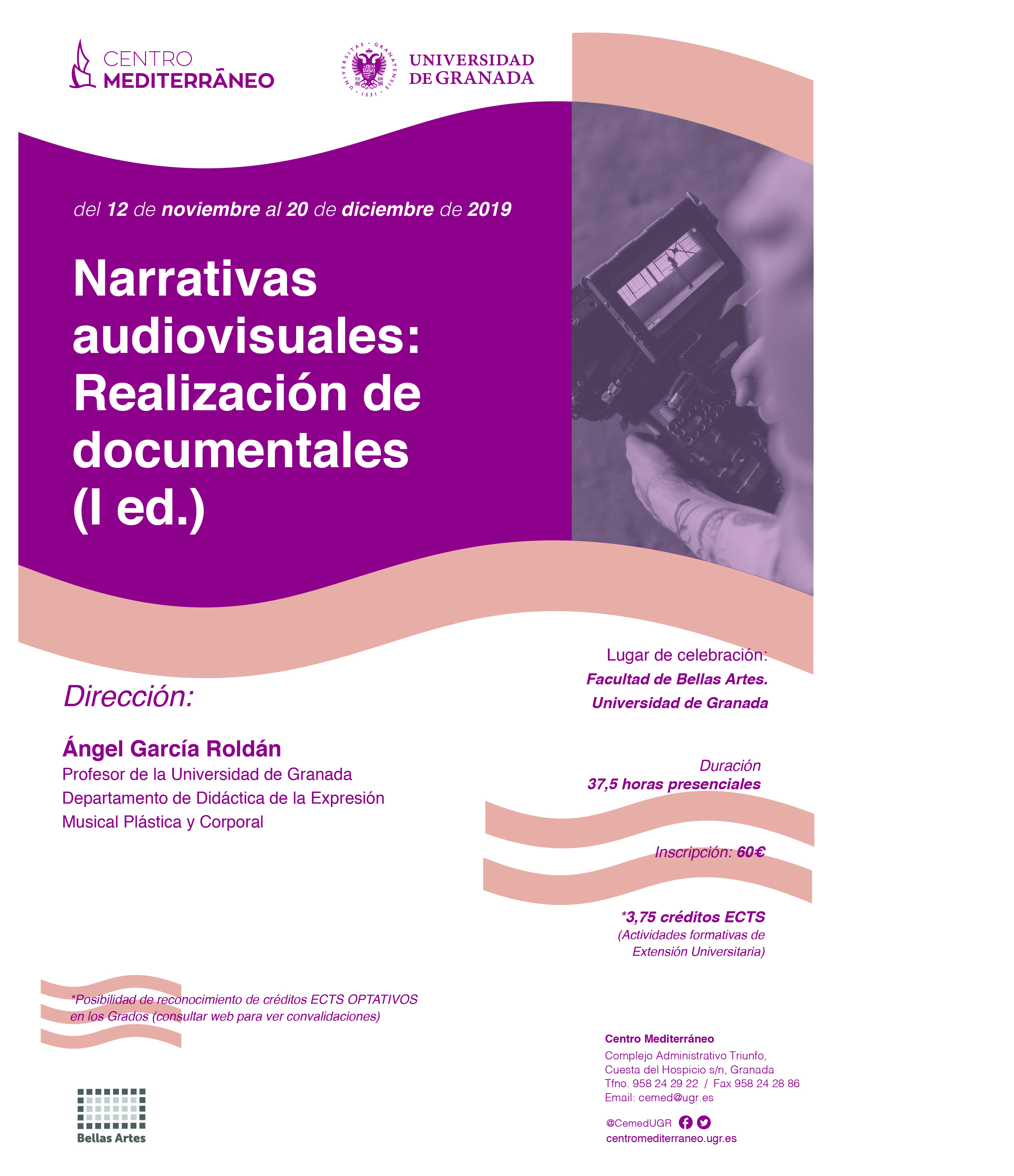 Imagen de portada de Narrativas audiovisuales: Realización de documentales (I ed.)