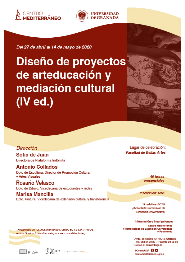 Imagen de portada de CURSO: DISEÑO DE PROYECTOS DE ARTEDUCACIÓN Y MEDIACIÓN CULTURAL (IV ed.)