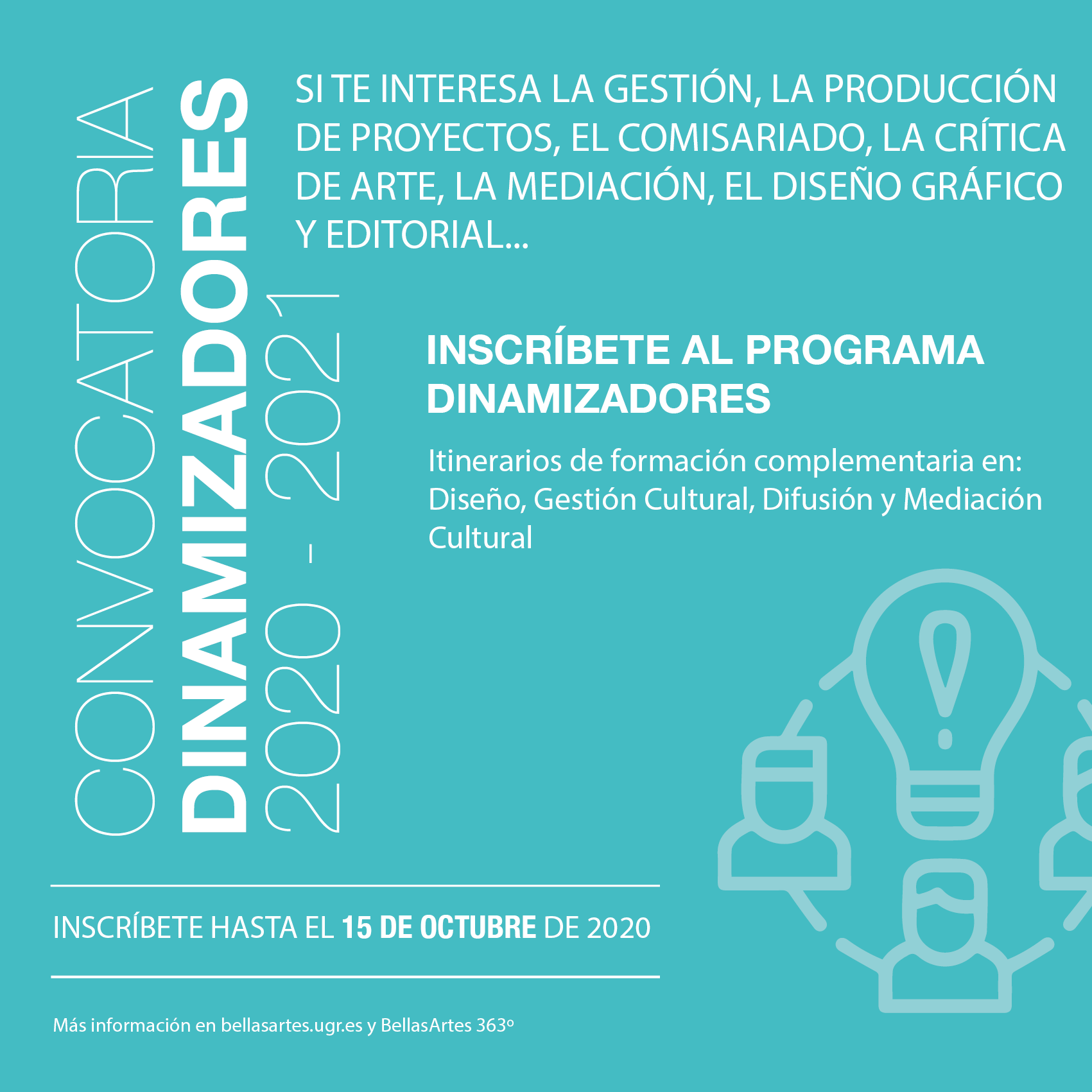 Imagen de portada de VI CONVOCATORIA DINAMIZADORES 2020 – 2021