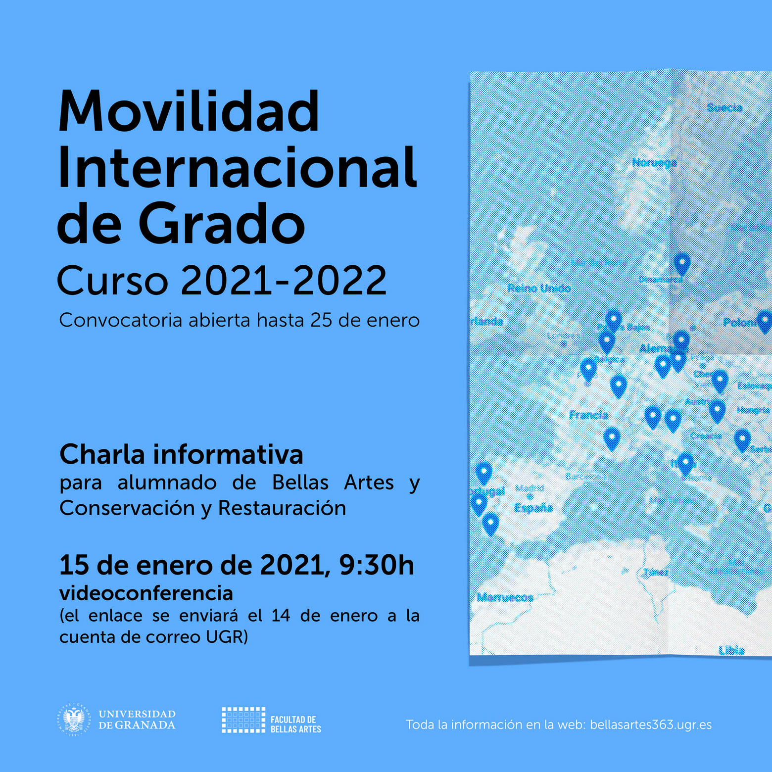 Imagen de portada de Convocatoria Movilidad Internacional de Grado curso 2021/2022