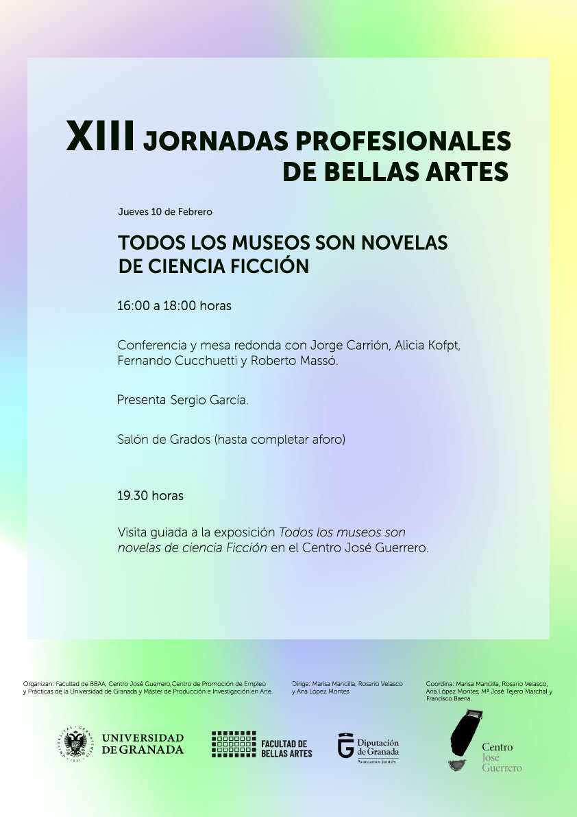 Imagen de portada de XIII JORNADAS PROFESIONALES DE BELLAS ARTES-TODOS LOS MUSEOS SON NOVELAS DE CIENCIA FICCIÓN