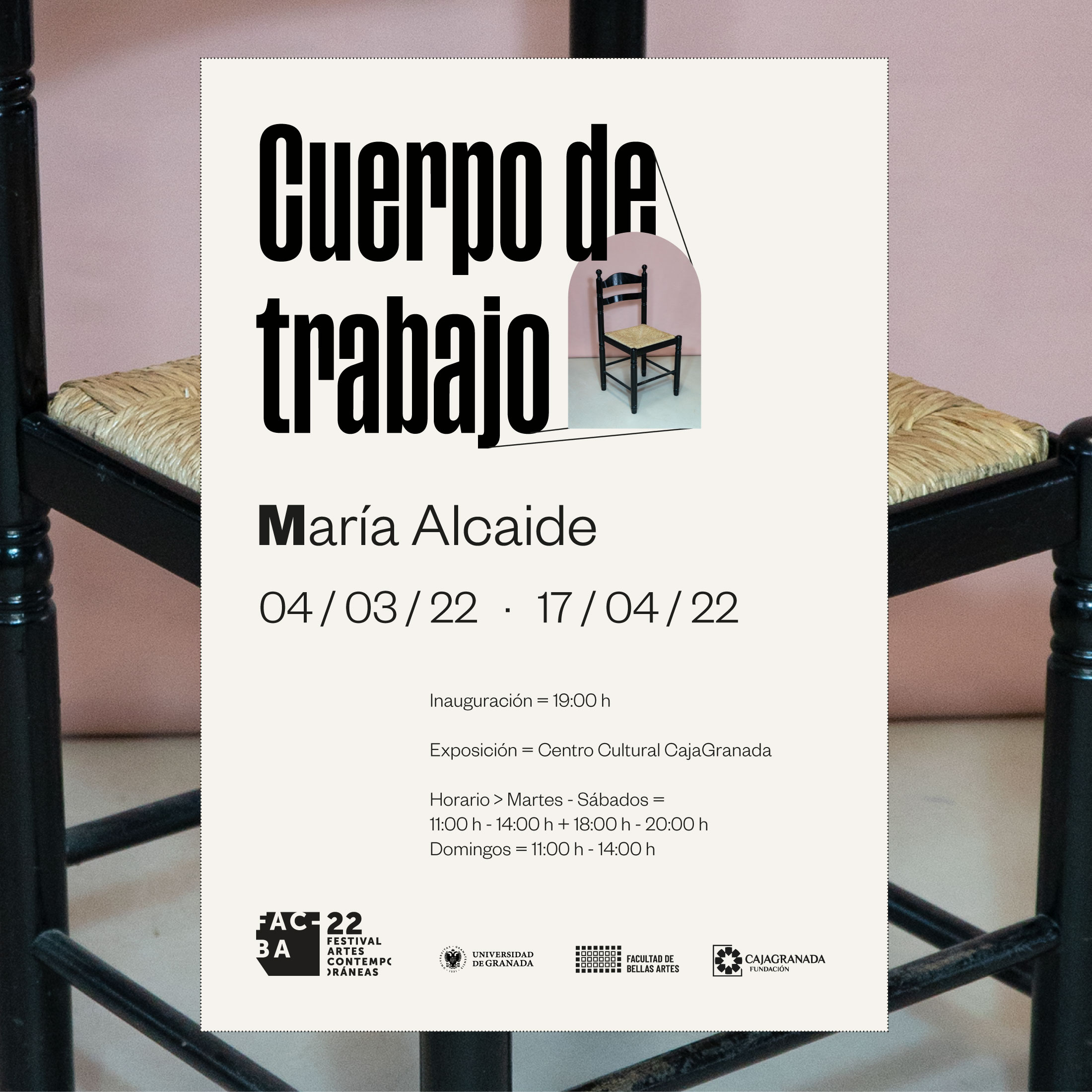 Imagen de portada de Exposición «Cuerpo de trabajo» de María Alcaide
