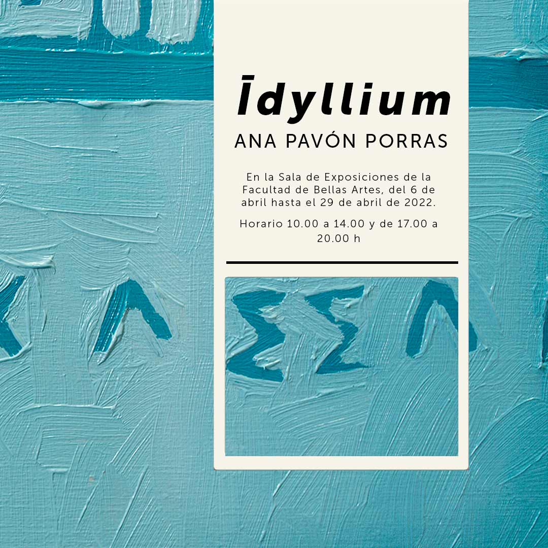 Imagen de portada de Exposición «Īdyllium» Ana Pavón Porras