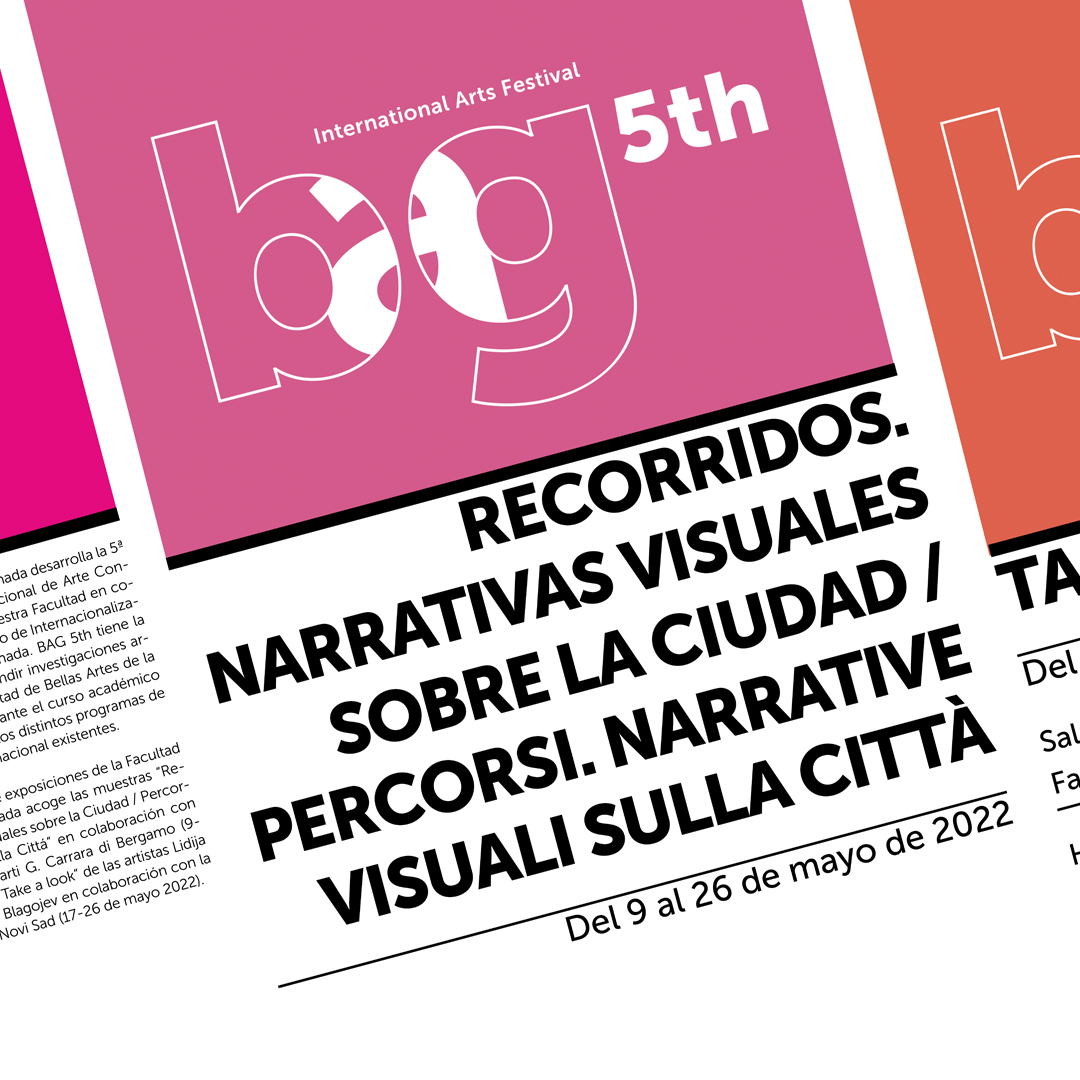 Imagen de portada de Exposición «Recorridos. Narrativas visuales sobre la ciudad / Percorsi. Narrative visuali sulla città» BAG 5th